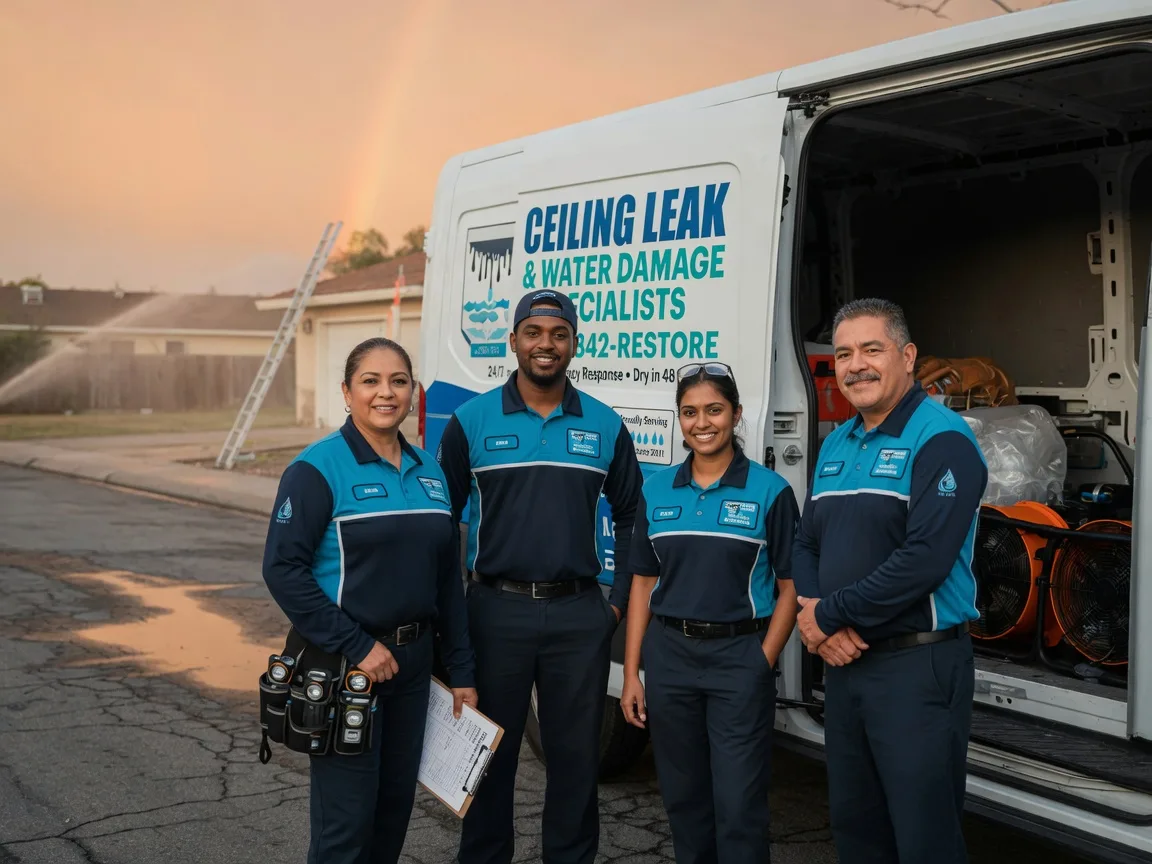 Ceiling Leak Cleanup company in Edgerton, KS