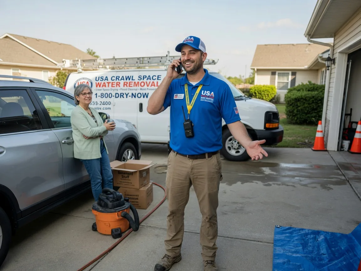 Crawl Space Water Removal Edgerton, KS FAQs